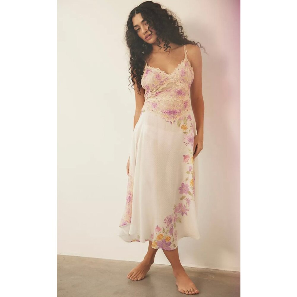 Free People Spring Soiree Midi Slip Spring Combo XL NWT